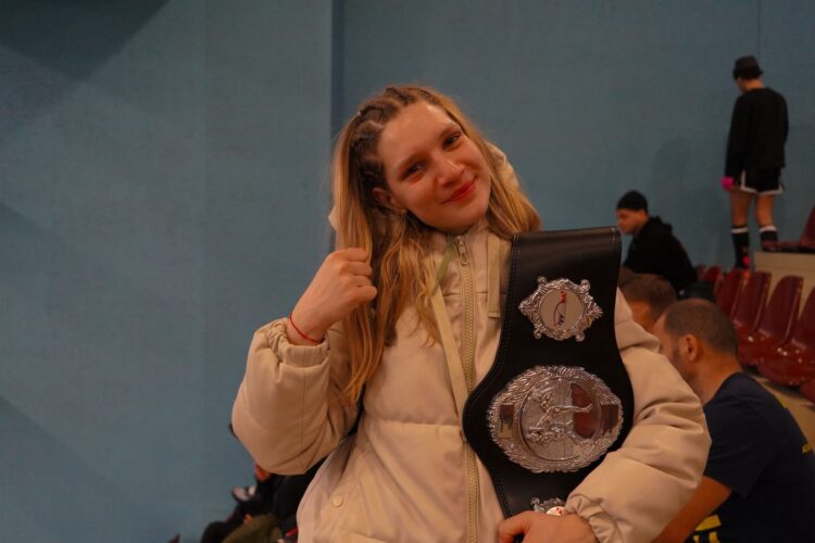 Charline Fontaine championne de France